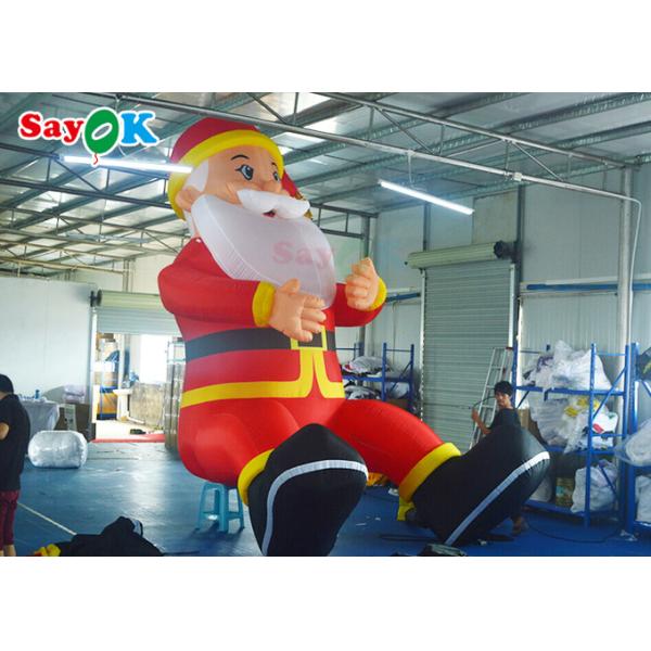 Advertisement Sedentary Sit Inflatable Outdoor Christmas Decorations Double Stitch