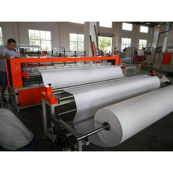 3m Width Knife Pleating Machine 380V Electric Filter Making Machine