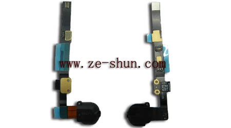 Wholesale cell phone flex cable for ipad mini earphone flex Black