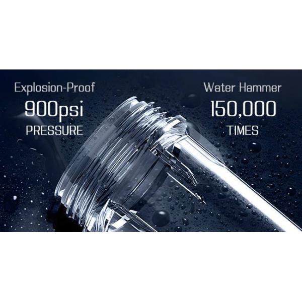 Smart Timer Auto Backwash Water Pre Filter with 1-99 Days Adjustable Cleaning Interval and 150,000 Water Hammer Tests