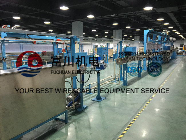 Double Shaft Cable Extruder Machine / Silent Copper Extrusion Machine