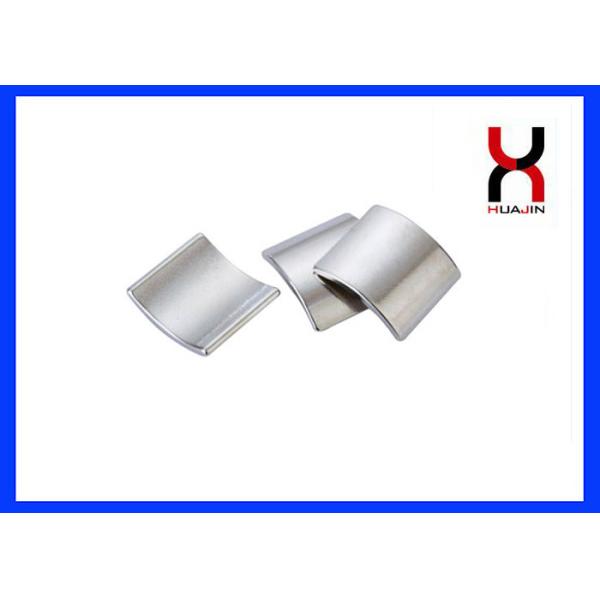 Professional Neodymium Arc Segment Magnets Customized Permanent N35 - N52