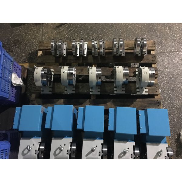 Rotary table worm gear mechanism