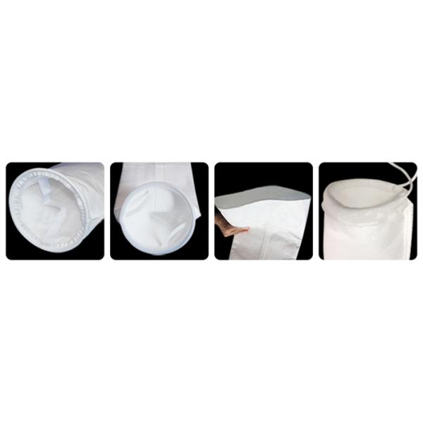 Sewing Thread Liquid Filter Bag With SS304 Ring 25 Micron PP