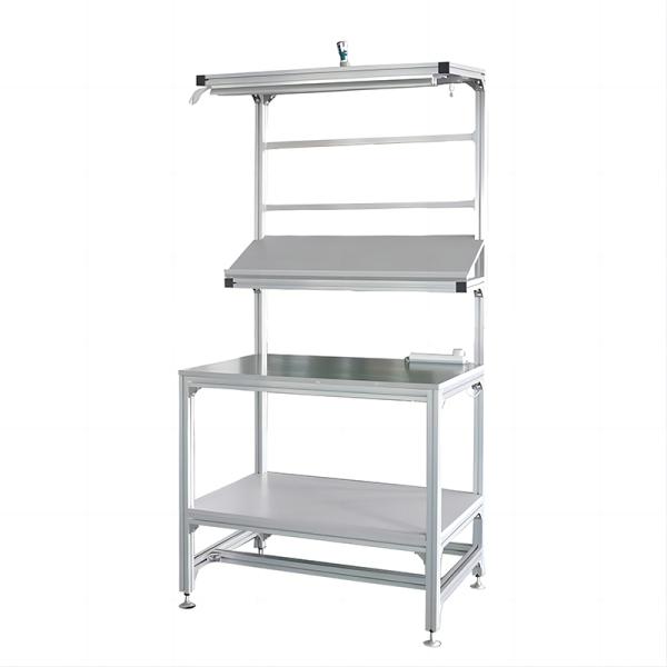 Customized Aluminum Profile Workbench Packing Table With Light