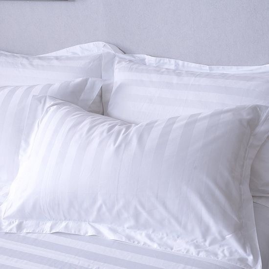 Fluffy Soft Hotel Collection Pillowcases Standard Size With Cotton Material