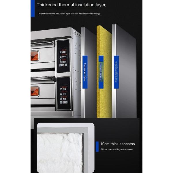 High Productivity Multi-function Independent Temperature Control Commercial Baking Oven