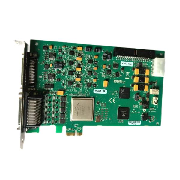 National Instruments PCIe-7842 Multifunction Reconfigurable I/O Device with 16-bit Resolution 200 kS/s Sampling Rate and 96 Digital I/O Lines