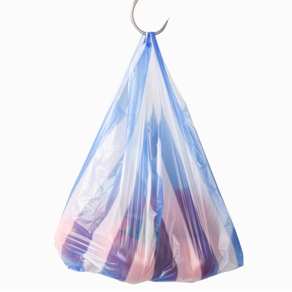 Convenient Handle Design for OK Compost Certified Beige Disposable Kitchen Garbage Bag