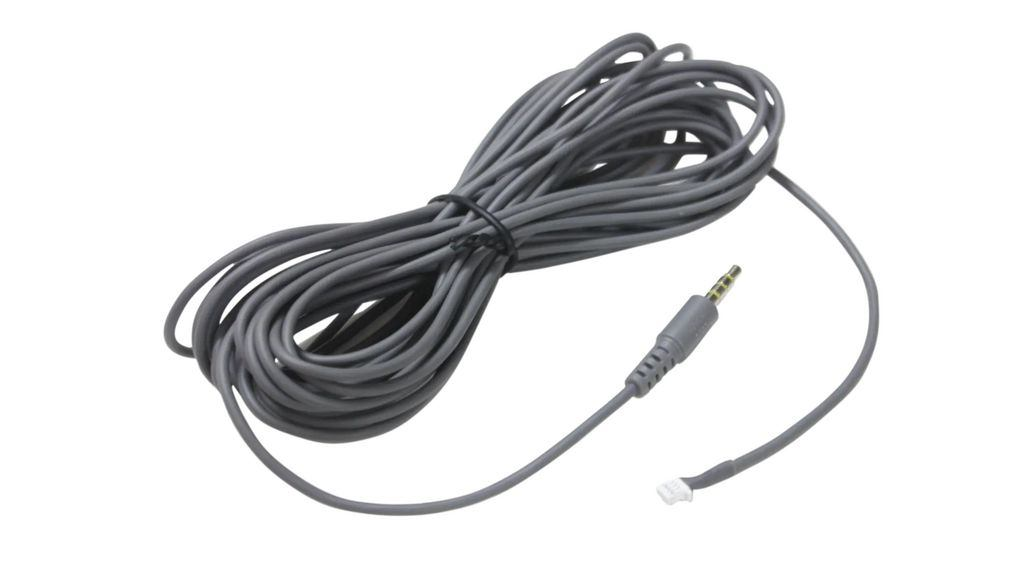 Cisco CAB-MIC-TABLE-J Table Microphone Spare Cable For The 4-Pin Mini Jack Connector, 7.5mm Cable