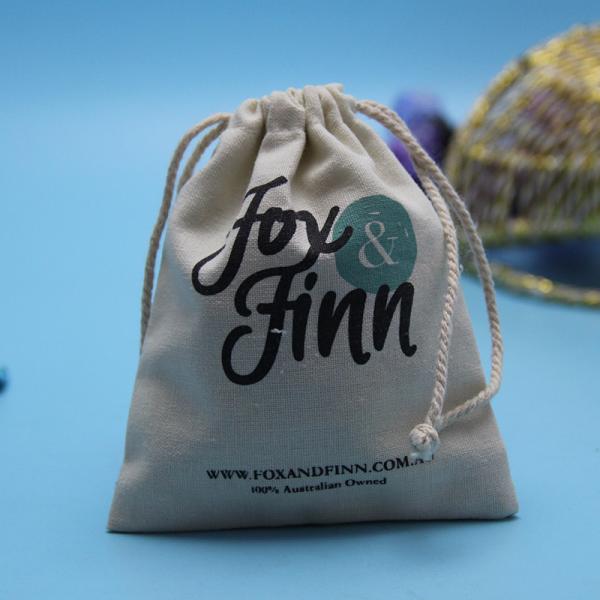 Mini Cotton Storage Bag Wear Resistant For Jewelry Customization Size