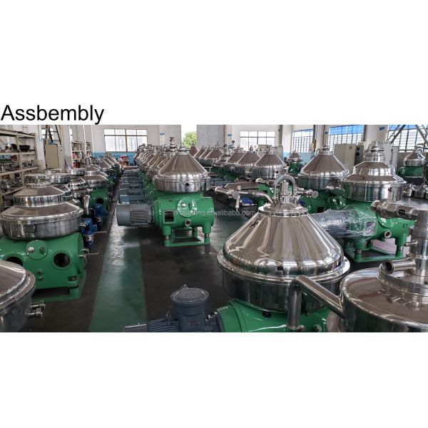 CE Biodiesel Separator High Configuration Self Cleaning Disc Centrifugal Separator