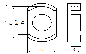 DS(POT)3012 Mn-Zn Ferrite Core PC40 Power Core