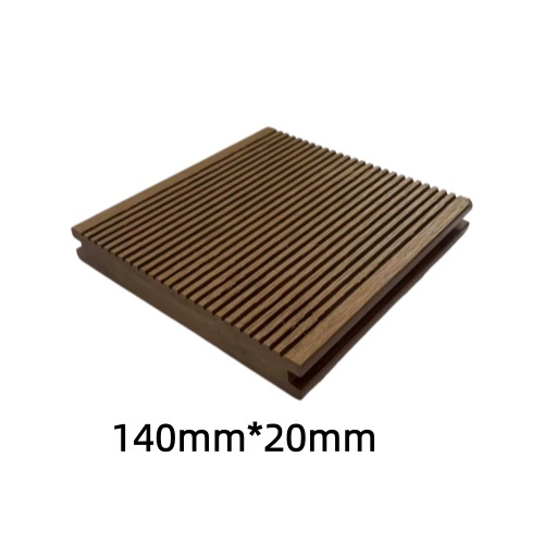 Fade Resistant Co Extruded WPC Floor Decking Low Maintenance