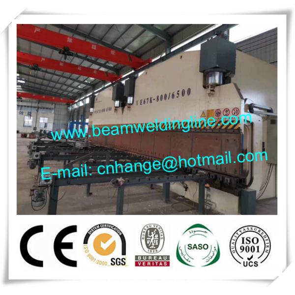 CNC Hydraulic Press Brake With Delem Controller DA69T CNC System