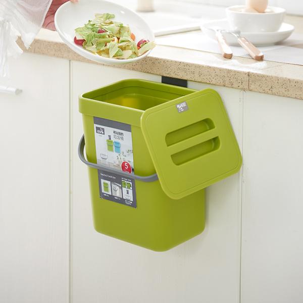 5 Liter 6 Liter 8 Liter Indoor Compost Bin Kitchen Compost Container Customized