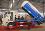 high quality and best price dongfeng 3cbm vacuum sewer cleaner truck for sale,