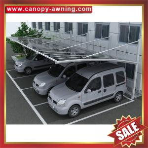 China outdoor alu polycarbonate aluminium aluminium parking car shelter canopy awning cover shield carport kits manufacturers on sale