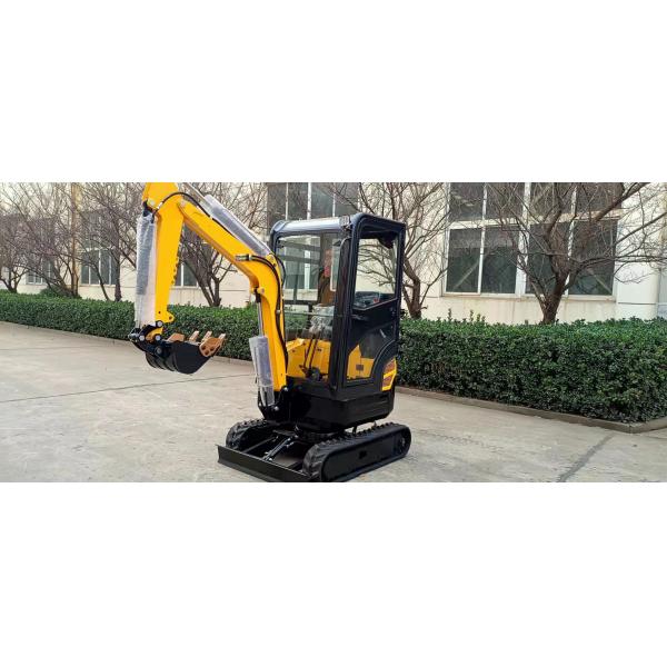 Building Material Shops Hydraulic Small Excavator with Maximum Digging Height 2490mm