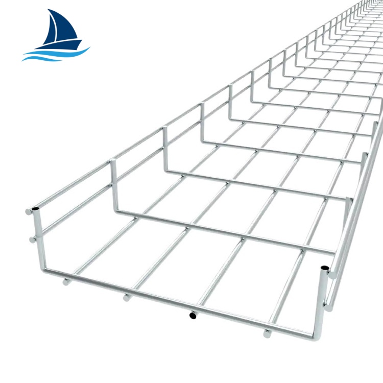 Wire Tray Cable Trunking Grid Electrical Cable Tray Industrial Wire Mesh Cable Tray
