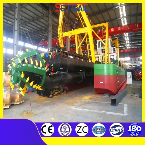 Diesel Engine Sand Cutter Suction Dredger for River Mud Dredging Depth 0.5 Meter -30 Meter