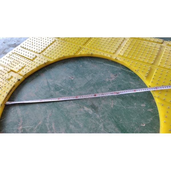 Superior Craftsmanship With Precise Manufacturing Polyurethane 30mm Thickness Rotary Table Anti Slip Mat