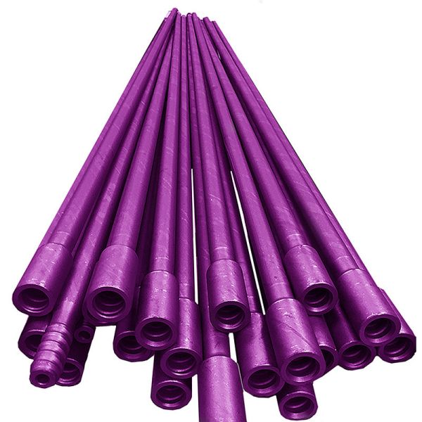 Threaded Drill Pipe MF GT60 6095mm High Performance Drill Extension Rod For Mining Quarrying Tunneling Drilling Tool
