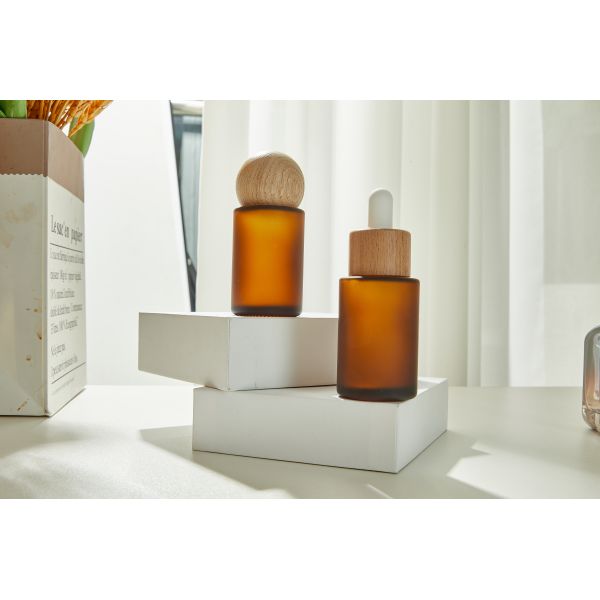 Glass Dropper Transparent Glass Dropper Bottles Featuring Customized Box Options Suitable for Oils Serums and Skincare Products
