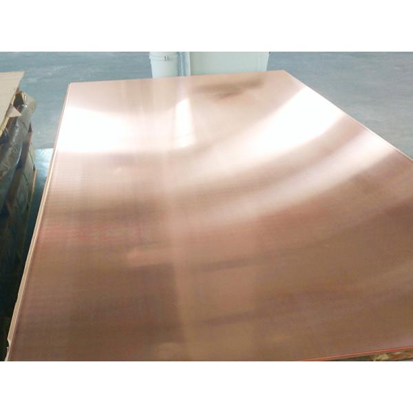 C12000 C12200 Oxygen Free Copper Plate , Phosphorous Deoxidized Red Copper Sheet