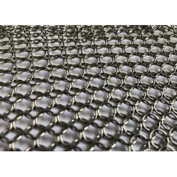 Security Chainmail Welded Ring 0.8mm Stainless Steel Wire Mesh