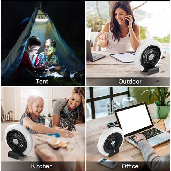 High Bright 20w Dimmable Modern LED Ceiling Fan Light Long Working Time