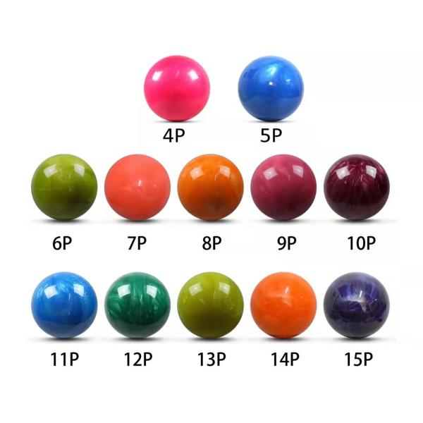 Manufacture Bowling Ball with Solid Design and Durable Performance in Various Colors