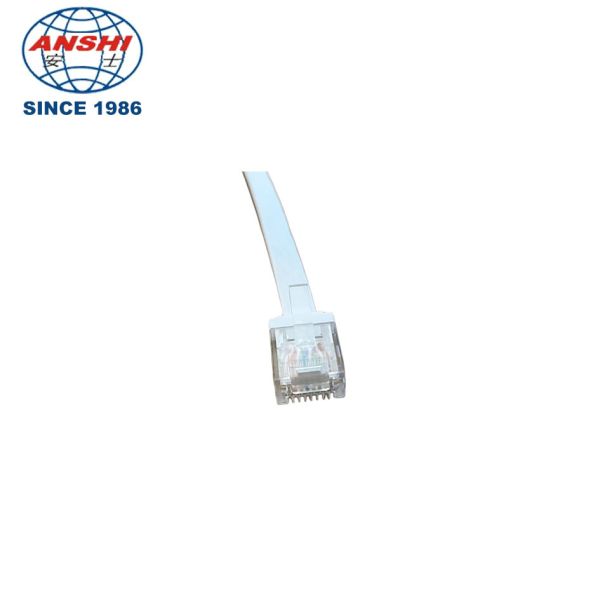 CAT5E Unshielded Flat Network Patch Cord with 30AWG Pure Copper for 1000Mbps Data Transmission