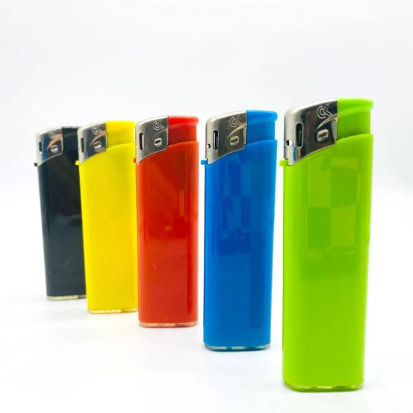 Customizable Dongyi Solid Color Printing Disposable Plastic Lighters