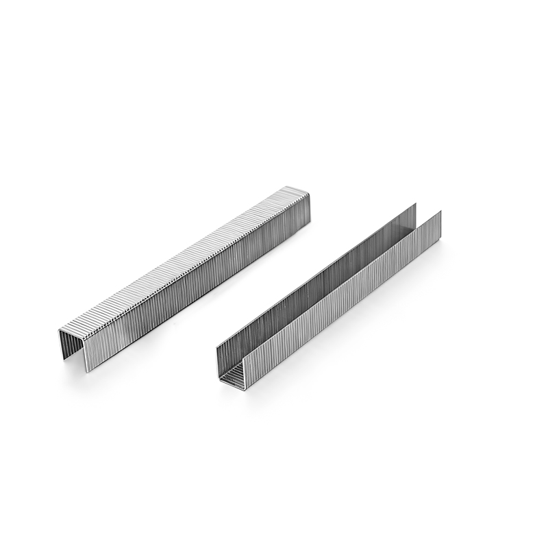 1013J U-Shaped Galvanized Pneumatic Staples for Sofas and Cabinets