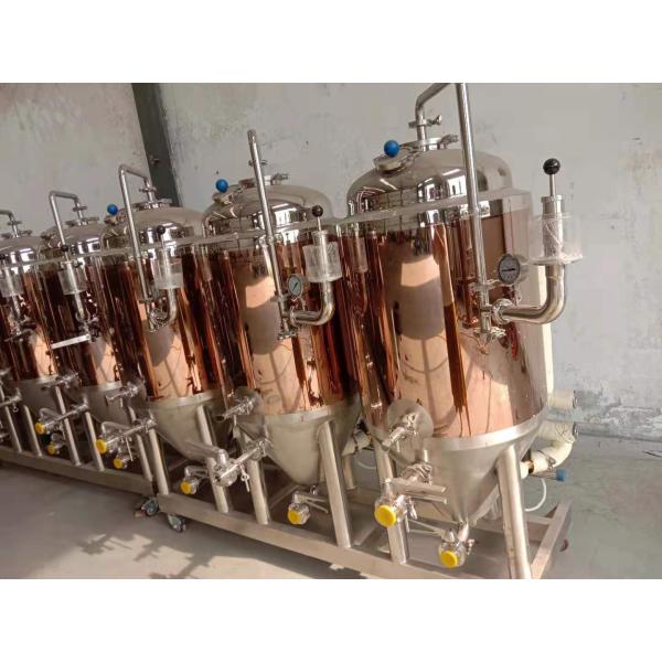 3HL Pilot Brewing Equipment Heated By Steam For Beer Brewing Process