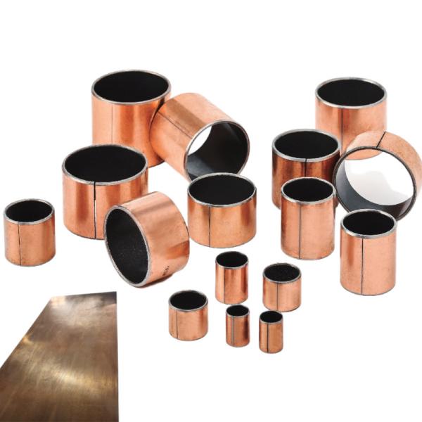 Tin Plating Self Lubricating Bearings With Inch Sizes cojinetes bronce