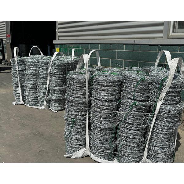 Rust Resistance Double Twisted Hot Dipped Galvanized Barbed Wire Coils