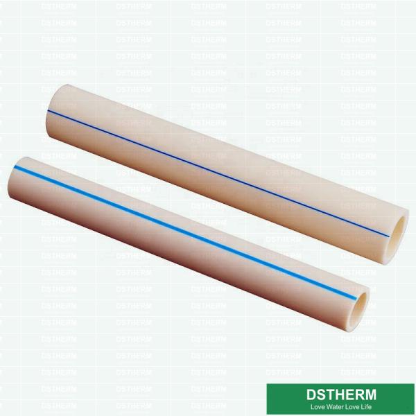 White Color Polypropylene Water Pipe Ppr Plumbing Pipe For Hotels Constructions