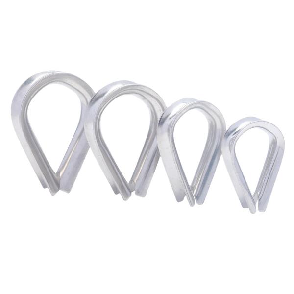 Safe and Secure Metric Thimble Durable Cable Thimbles with Wire Rope Connections
