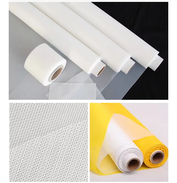 Polyester Screen Printing Mesh offering wide mesh range from 20 to 500 mesh enabling precise control over filtration and printing
