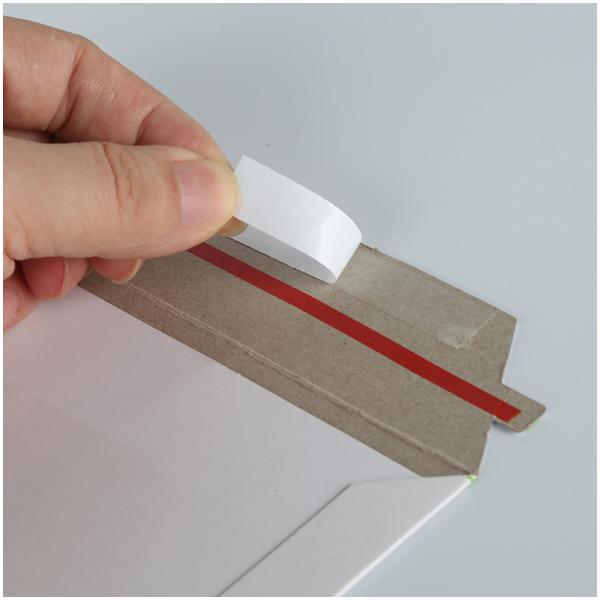 Sustainable Shipping Paper Mailer for E-commerce Paper Mailer for E-commerce with Adhesive Seal Strip and Custom Logo Printing