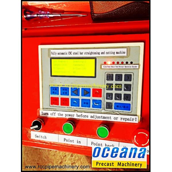 Full Automatic Steel Straightening and cutting machine