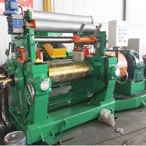 Buy Rubber Mixing Mill With CE Certificate / Automatic Rubber Two Roll Mixing Mill at wholesale prices