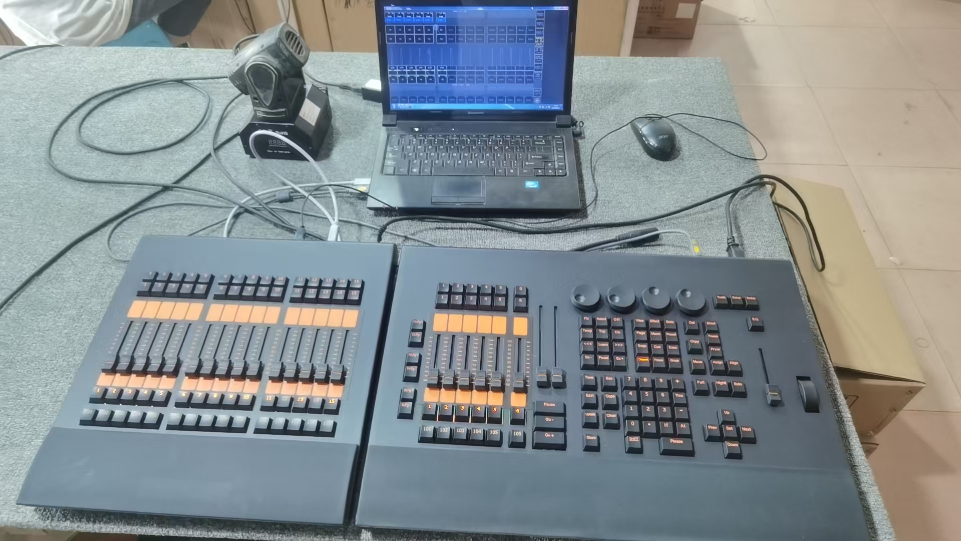 MA2 Command Wing DMX Console with Touch Screen I5/I7 CPU Latest Version Stage Lighting Controller