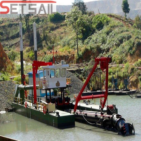 Versatile Hydraulic Sand Mining Dredger for River and Offshore Mail Engine Power 1193
