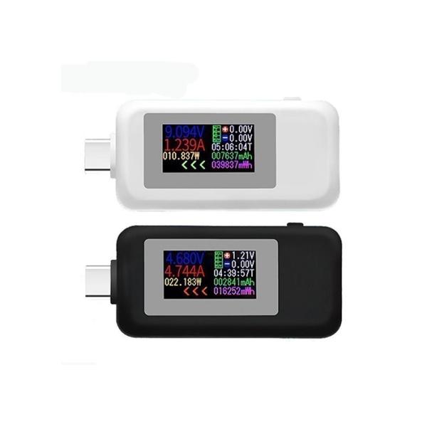USB Type C Tester 0 - 5A Current 4 - 30V Voltage Digital Connector KWS-1902C