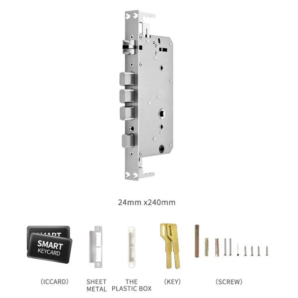 Tuya Electronic Smart Door Lock with Blue-tooth Network Cloud Data Storage Option