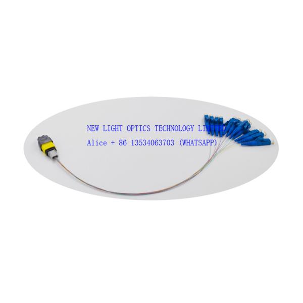 Multimode Duplex Fiber Optic Patch Cord with LSZH Jacket for High-Speed Data Transmission