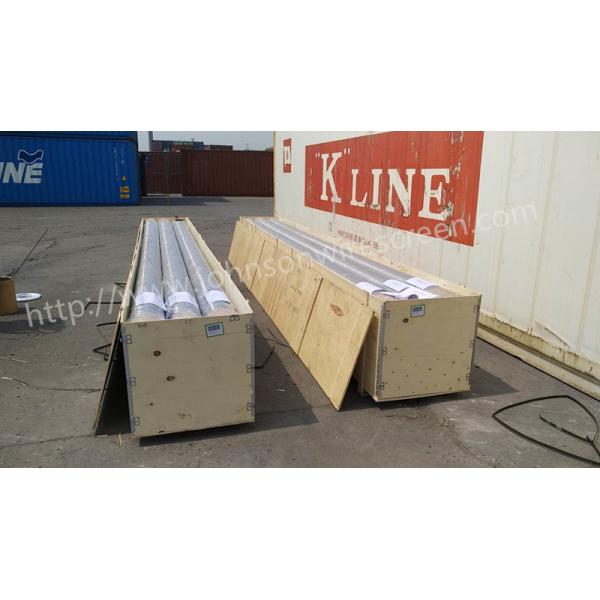 SS 316 L Wire Wrapped Screen / Johnson Well Screen 6000mm Length